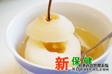 雪梨湯潤(rùn)肺去燥